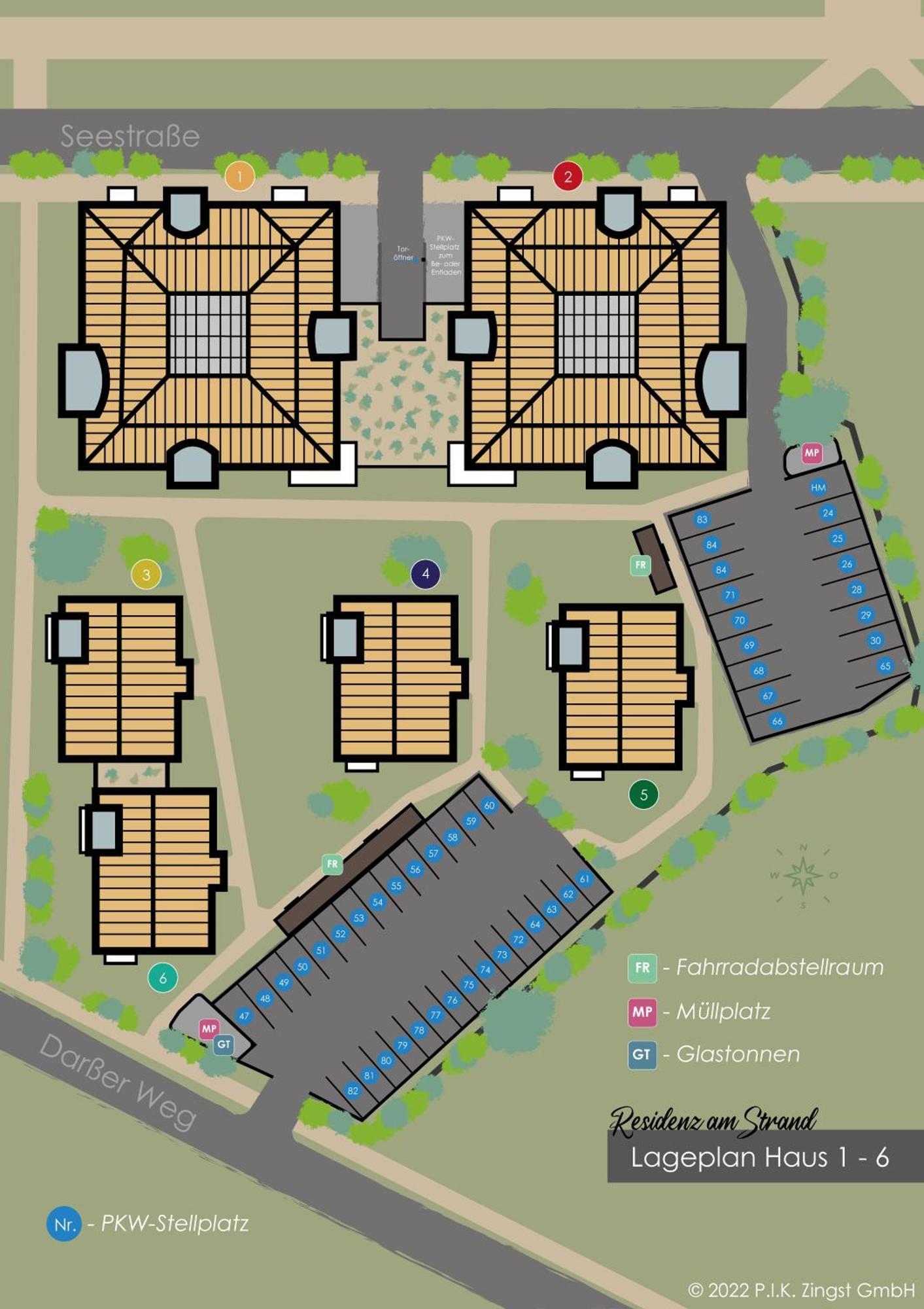 Residenz Am Strand Wohnung 1-17 Zingst Zewnętrze zdjęcie